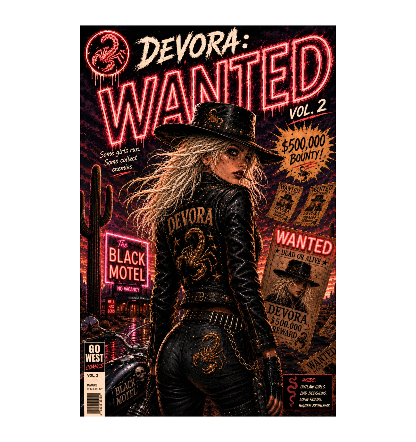 DEVORA: WANTED — Limited Collector’s Comic (Vol. 2)