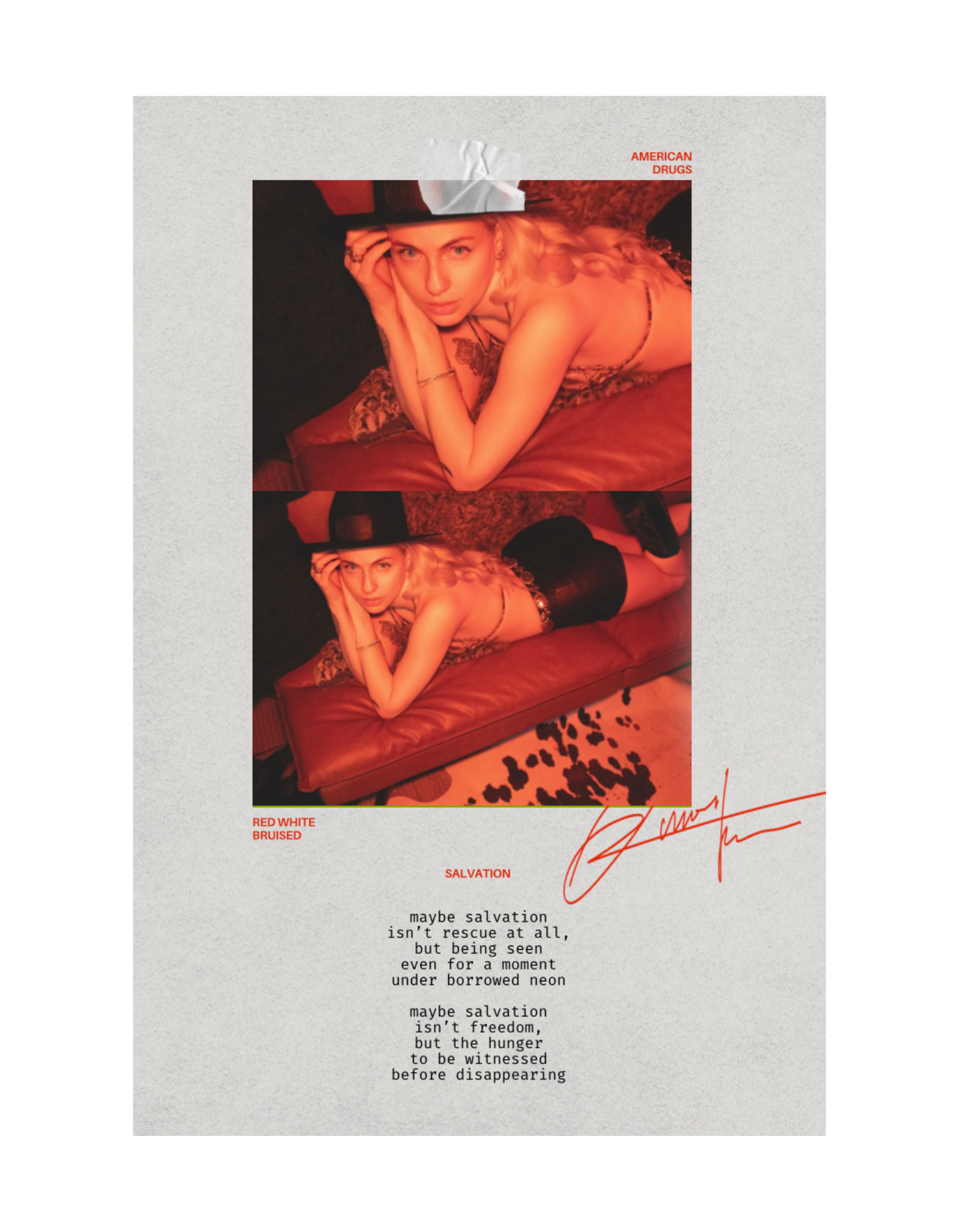 American Dream Dropout – Limited Edition Art & Poetry Book