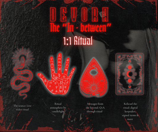In-between - 1 on 1 ritual with devora