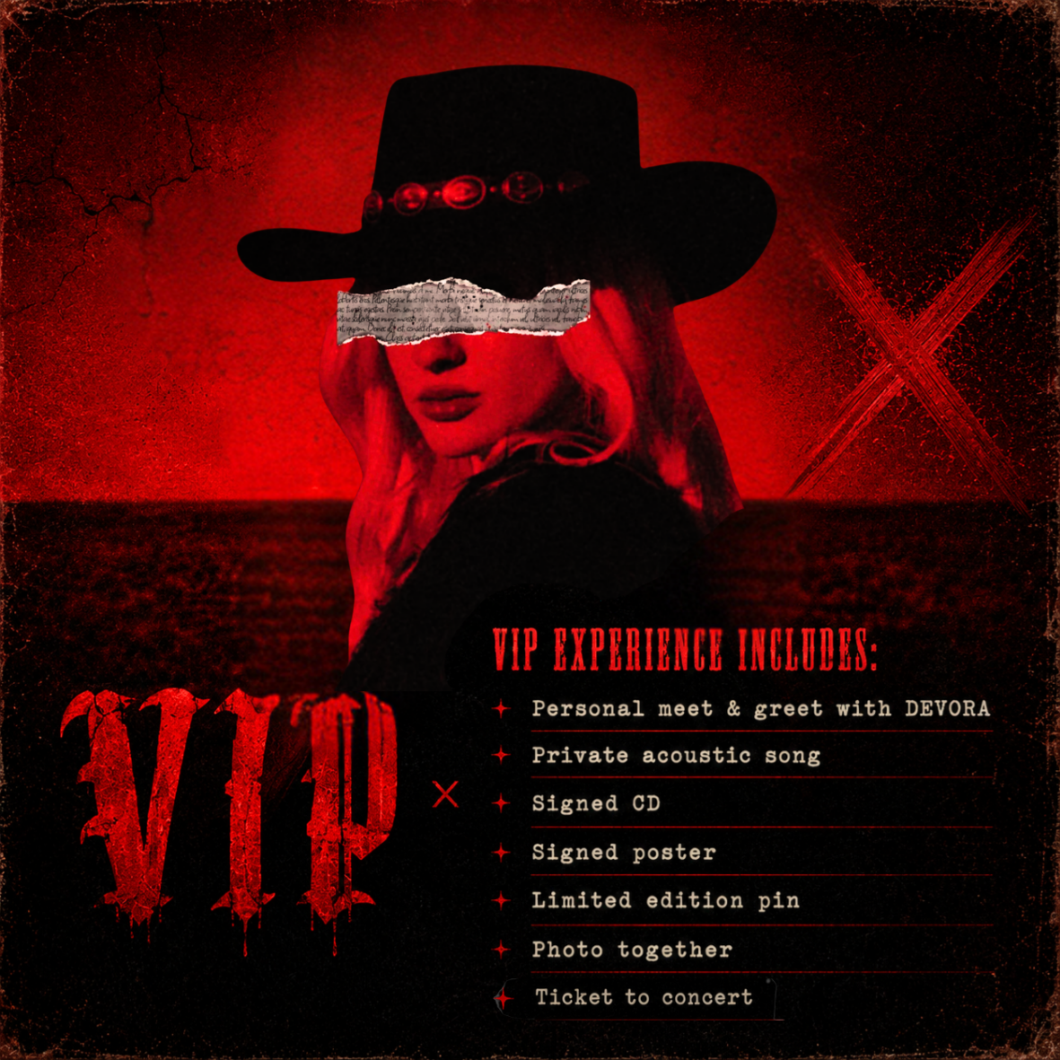 DEVORA VIP EXPERIENCE (Including Concert Ticket)